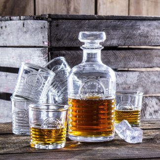 Set cadou decantor Sticla cu sase pahare Officina