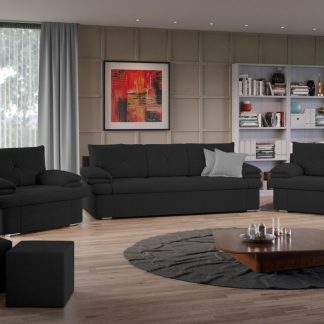 Set Canapea si Fotolii Roma Antracit