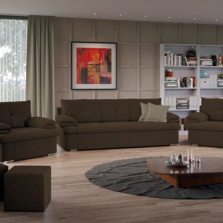 Set Canapea si Fotolii Roma Maro