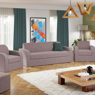 Set Canapea si Fotolii Mini Roze