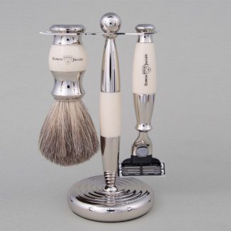 Set de barbierit 3 piese Ivory Mach3 Edwin Jagger
