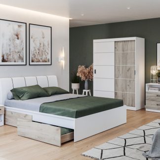 Set Mobila Dormitor Forest C05 tapitat