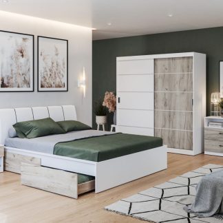 Set Mobila Dormitor Forest C13 tapitat