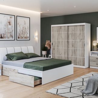 Set Mobila Dormitor Forest C14 tapitat