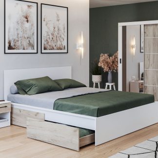 Set Mobila Dormitor Forest C20 cu oglinda