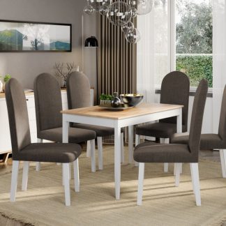 Set Masa Grand Stejar + 6 Scaune Grand Maro