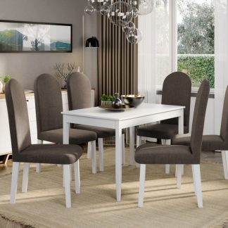 Set Masa Grand Alba + 6 Scaune Grand Maro