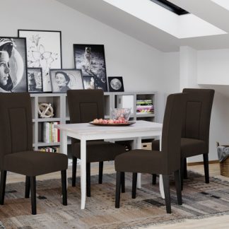 Set Masa Torino Alba + 4 Scaune Lima Vardo 43