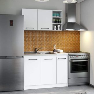 Set Mobila Bucatarie Mina Pure 110 Alb C53