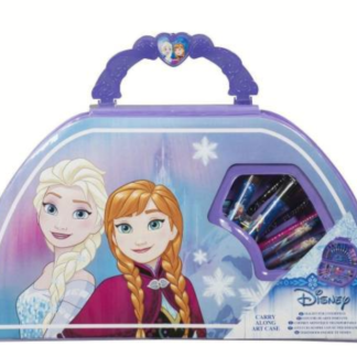 Set carte + Jucărie Disney. Regatul de gheață - Gentuța micuței artiste (Carry Along Art Case) 2