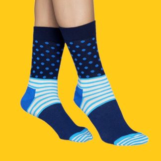 Sosete Happy Socks albastre funky