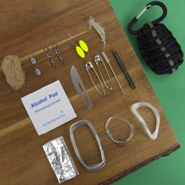 Survivor kit de buzunar, 15 in 1
