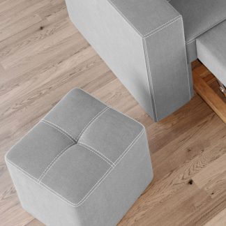 Taburet Cross Gri Deschis