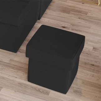 Taburet Patrat Gri Antracit