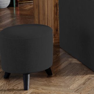 Taburet Puf Gri Antracit
