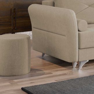 Taburet Smart Tapitat Crem