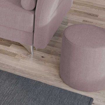 Taburet Smart Tapitat Roze