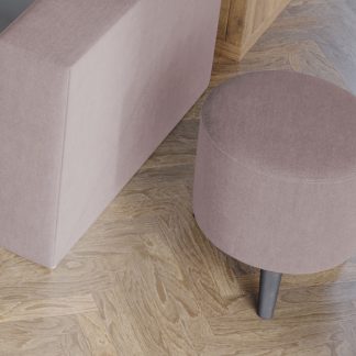 Taburet Puf Roze
