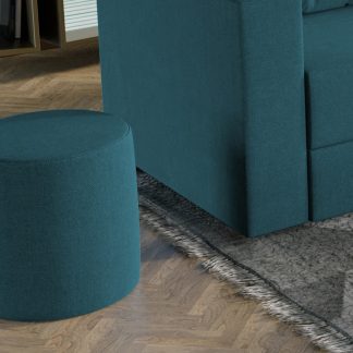 Taburet Smart Tapitat Turcoaz