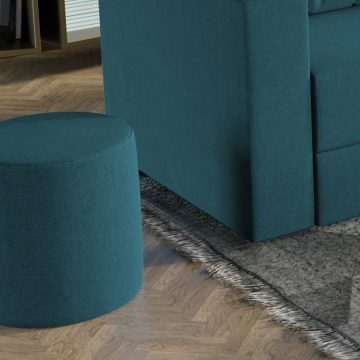 Taburet Smart Tapitat Turcoaz