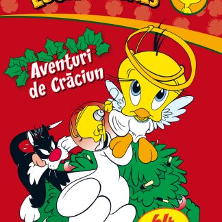 Looney Tunes. Aventuri de Crăciun. Supercarte de colorat