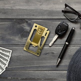 Unealta multifunctionala de buzunar 10 in 1, Money Clip