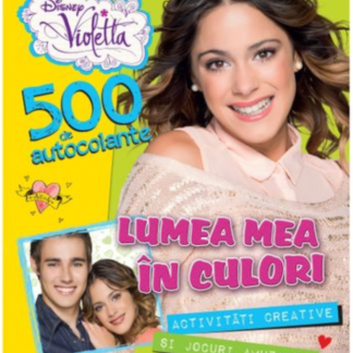Disney. Violetta. Lumea mea în culori (500 de autocolante)