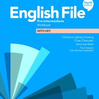 English File 4E Pre-Intermediate Workbook with Key