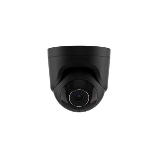 Camera supraveghere IP Dome Ajax TurretCam, 5 MP, 2.8 mm, IR 35 m, microfon, slot card, detectie obiecte prin AI, PoE, negru