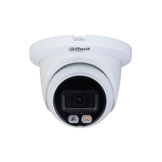 Camera supraveghere IP Dome cu iluminare duala Dahua IPC-HDW1439V-A-IL-0280B, 4 MP, 2.8 mm, IR 30 m, microfon, PoE