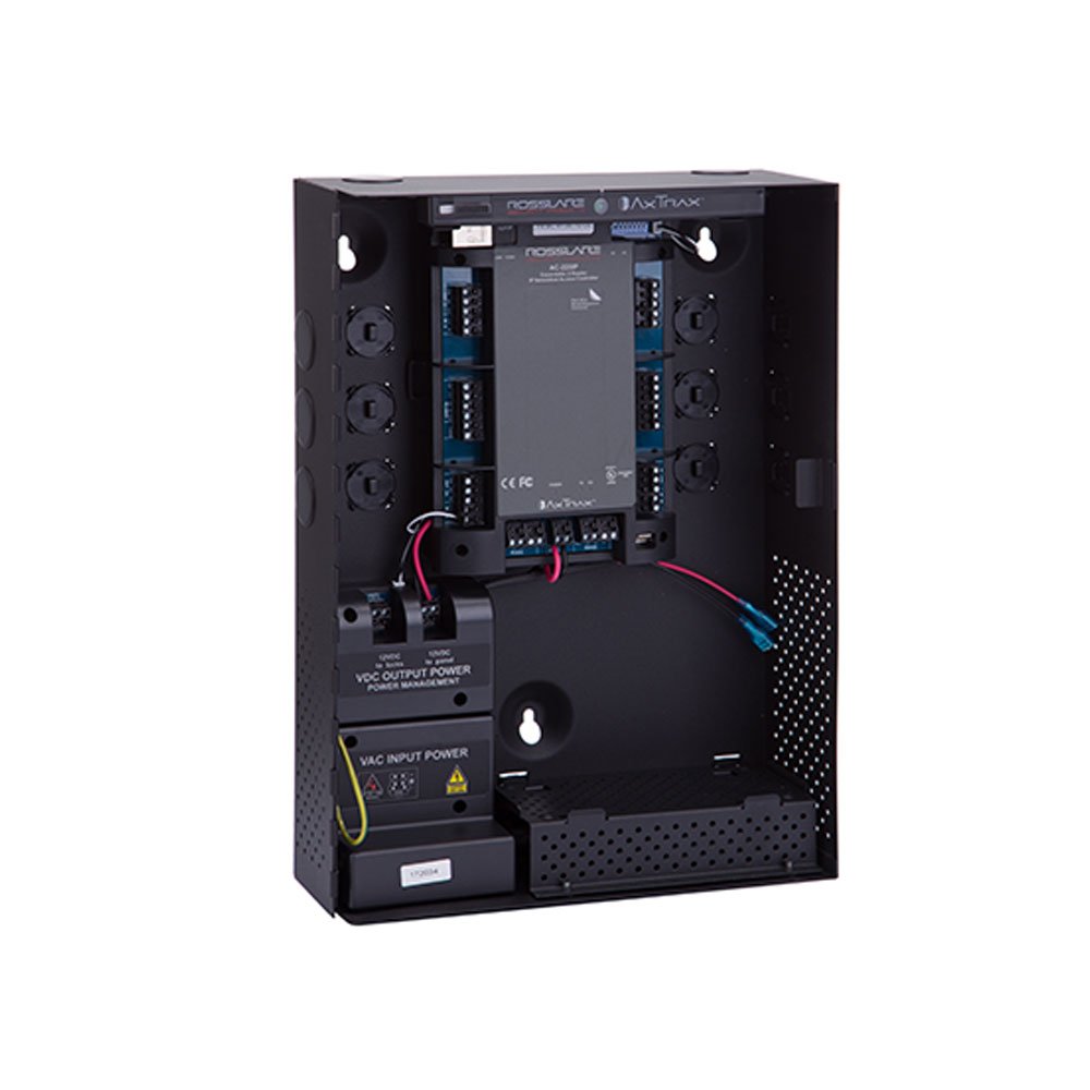 Centrala control acces TCP/IP Rosslare AC-215IP-BE, 2 cititoare, 30000 utilizatori, 20000 evenimente