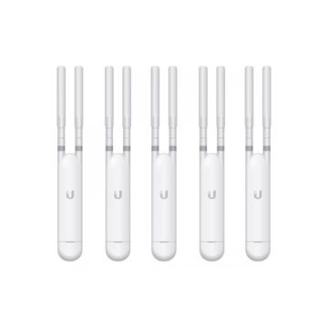 Acces point Ubiquiti Unifi Dual-Band UAP-AC-M-5, 867 Mbps, 5 GHz, PoE, 5 bucati