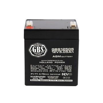 Acumulator PL 5, 12 V 5Ah, F1/T1