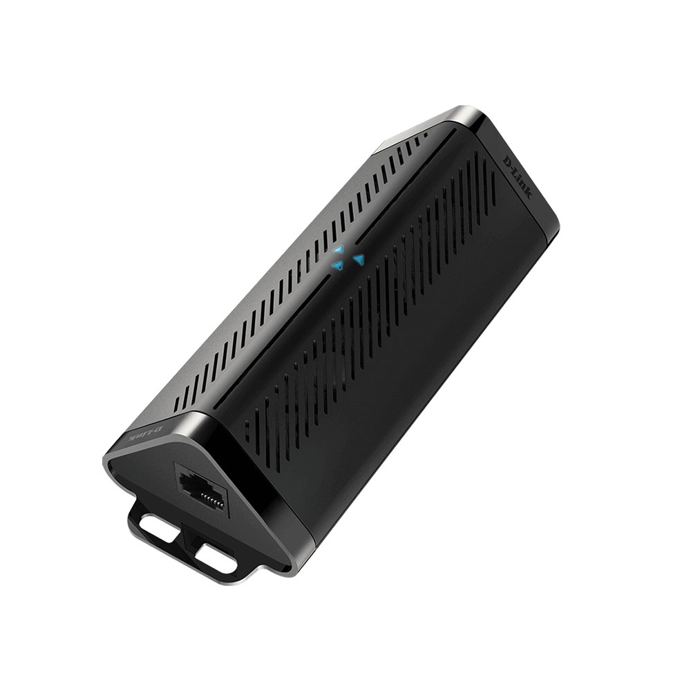 Adaptor PoE D-Link DPE-302GE, 3 porturi, 10/100/1000 Mbps, 100 m, plug and play