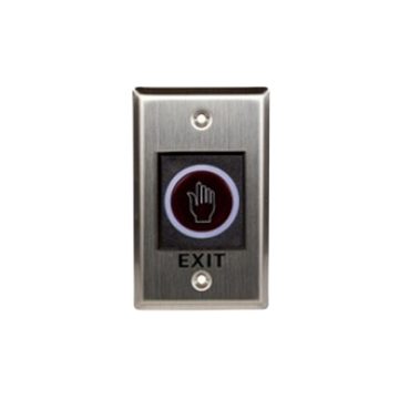 Buton cerere iesire touchless ZKTeco ACC-ECO-PUSH-TLEB102, NO/NC/COM, indicator LED, ingropat
