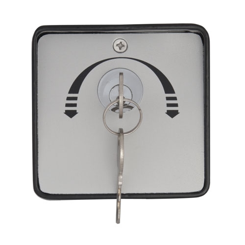 Buton cu cheie YKS-803D2, aparent, 2 chei, 2 comutatoare