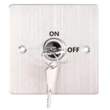 Buton de iesire cu cheie KY-B-SS-2, ingropat/aparent, otel inoxidabil