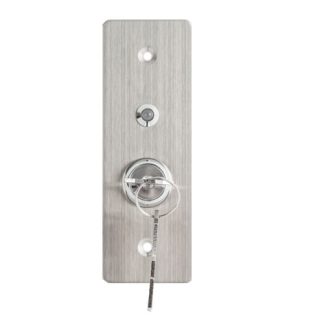 Buton de iesire cu cheie KY-C-SS-2-rdgn, ingropat, otel inoxidabil