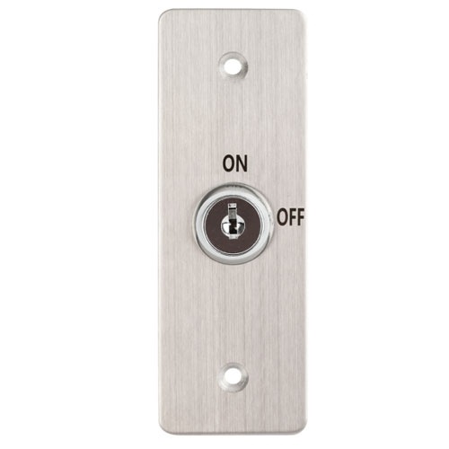 Buton de iesire cu cheie KY-C-SS-2, ingropat/aparent, otel inoxidabil
