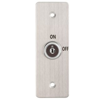 Buton de iesire cu cheie KY-C-SS-2, ingropat/aparent, otel inoxidabil