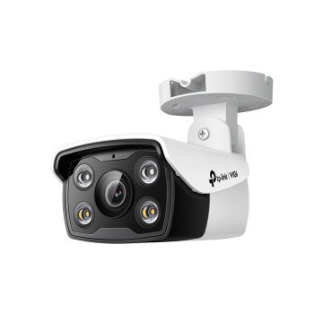 Camera supraveghere IP exterior TP-Link Full Color VIGI C330, 3 MP, 4 mm, IR/Lumina alba 30 m, microfon, PoE