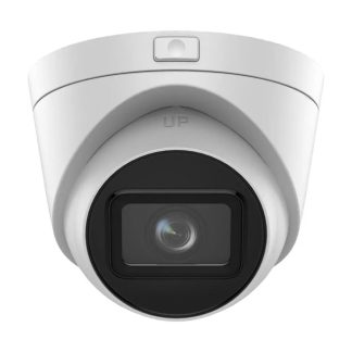 Camera supraveghere IP Dome Hikvision DS-2CD1H53G0-IZC, 5 MP, 2.8 - 12 mm, IR 30 m, motorizat, PoE, slot card