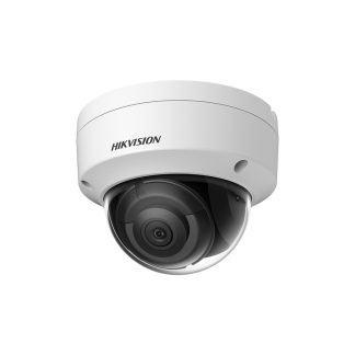 Camera supraveghere IP Dome Hikvision AcuSense DS-2CD2143G2-IU(4MM), 4MP, IR 30 m, 4 mm, slot card, microfon, PoE