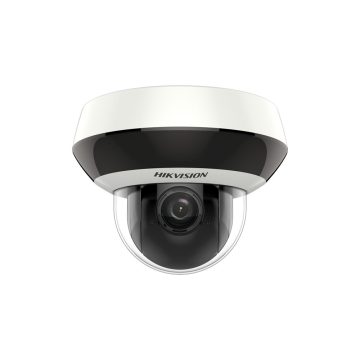 Camera supraveghere rotativa IP Wi-Fi Speed Dome PTZ Hikvision DarkFighter DS-2DE2A204IW-DE3W, 2 MP, 2.8 - 12 mm, IR 20 m, PoE, slot card, microfon