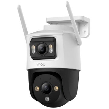 Camera supraveghere IP Wi-Fi cu lentila duala IMOU Cruiser Dual PT Full-Color IPC-S7XP-10M0WED, 5+5 MP, 2x 3.6 mm, IR/lumina alba 30 m, microfon si difuzor, slot card, auto smart tracking