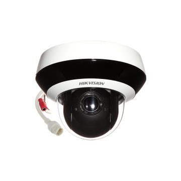 Camera supraveghere rotativa IP Mini Speed Dome PTZ Hikvision DS2DE2A404IWDE3S6C, 4MP, 2.8 - 12mm, motorizat, IR 20m, slot card, microfon, PoE