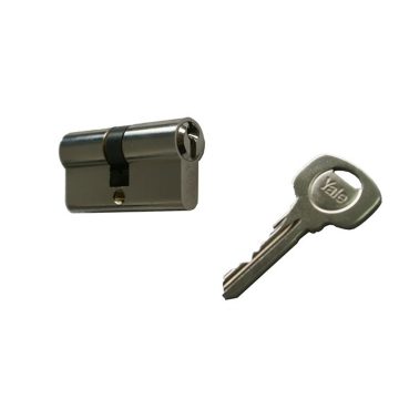 Cilindru de siguranta Standard Yale 500 A 01 FN 40X55, 3 chei, 5 pini, nichel