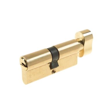 Cilindru siguranta patentat cu buton Yale 10-1803-3030-CK-0201, 5 chei, 6 pini, alama