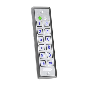 Cititor/controler antivandal ROSSLARE AYC - E65, 500 utilizatori, PIN/card, IP 65
