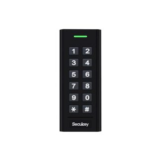 Cititor de proximitate cu tastatura OSDP Secukey XK6-RX, EM/Mifare/HID, IP66, interior/exterior